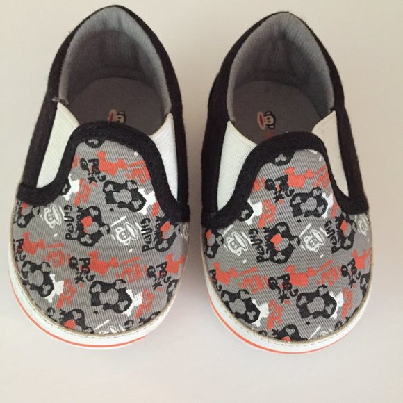 Baby Boy's Slip on Soft Shoes Size 3-6 Months - Picture 1 of 5